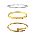  Silver Tennis Bracelet