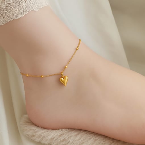 Heart Anklet