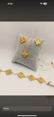 Golden clover Jewelley set
