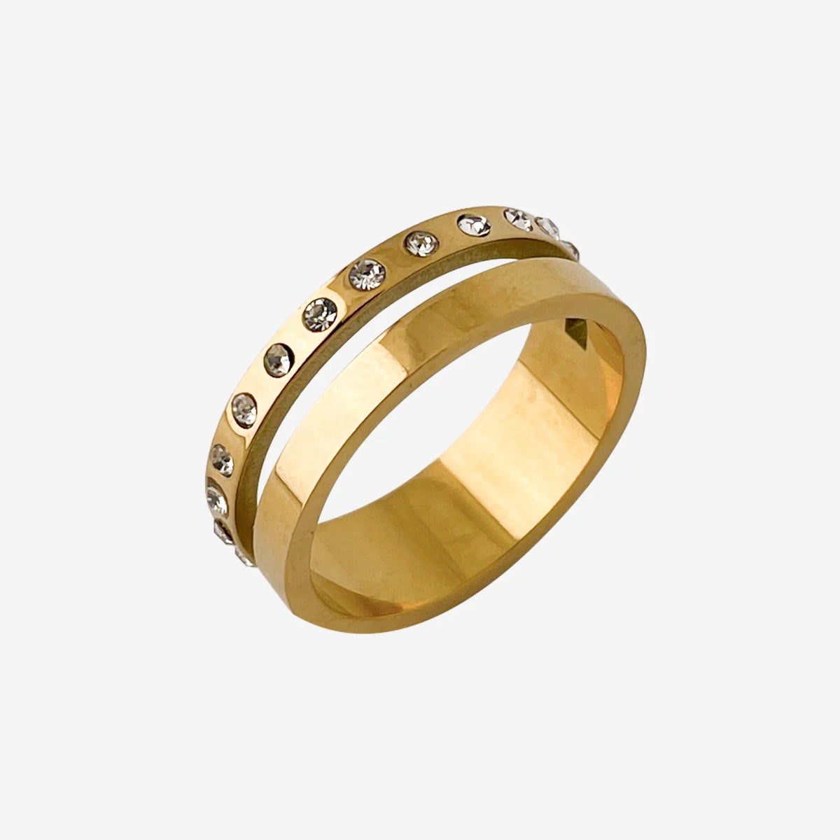 Gilded Grace Band Ring