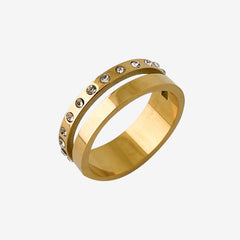 Gilded Grace Band Ring