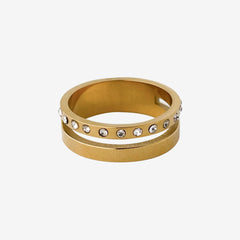 Gilded Grace Band Ring