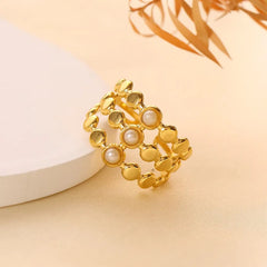 Cueilleurs De Perles Ring Waterproof Tarnish Free